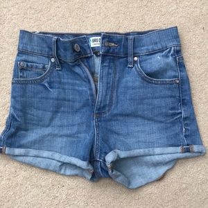 High waisted shorts